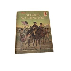 Meet George Washington Joan Heilbroner Step-Up Books‎ Vintage Hardcover